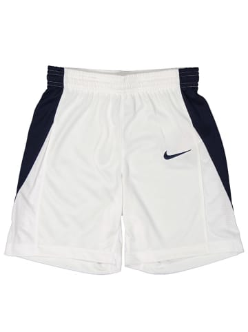 Nike Trainingsshorts  in Weiß/ Schwarz