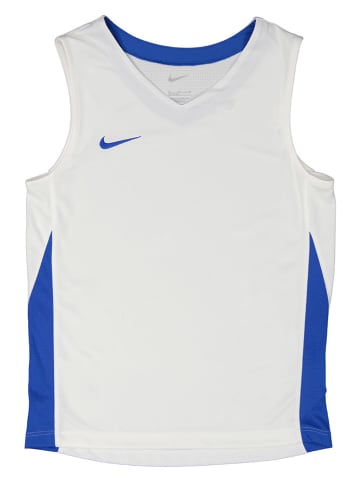 Nike Top sportowy w kolorze biało-niebieskim