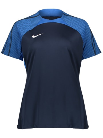 Nike Trainingsshirt in Dunkelblau/ Blau