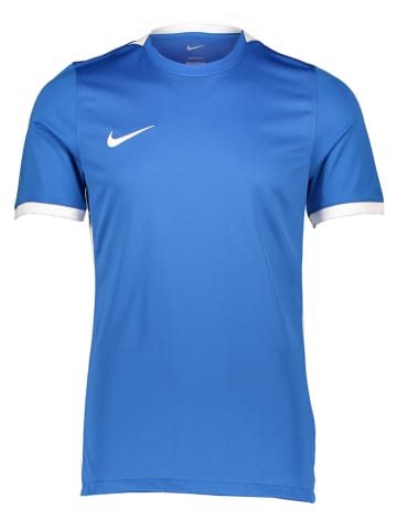 Nike Fußballshirt in Blau/ Weiß