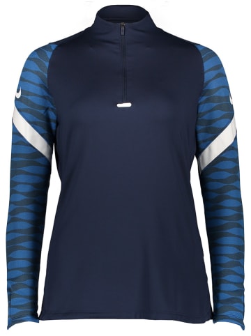 Nike Funktionsshirt in Dunkelblau/ Blau