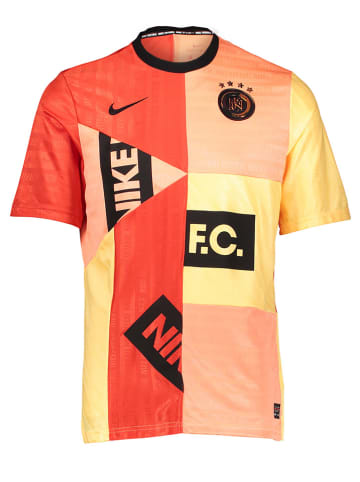 Nike Fußballshirt in Rot/ Orange/ Gelb