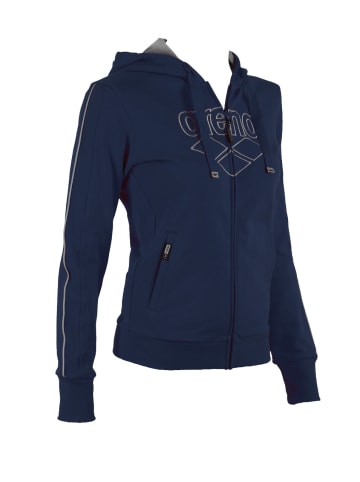 Arena Sweatjacke in Dunkelblau