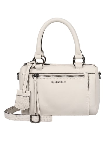 Burkely Leder-Henkeltasche in Creme - (B)14 x (H)21 x (T)12 cm