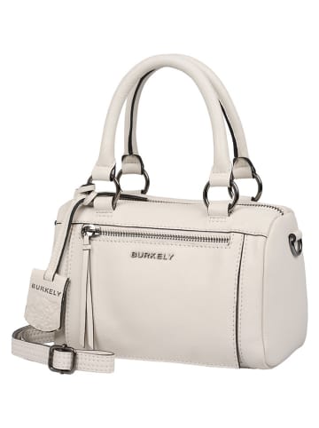 Burkely Leder-Henkeltasche in Creme - (B)14 x (H)21 x (T)12 cm