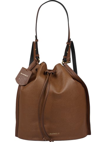Burkely Leder-Schultertasche in Hellbraun - (B)33 x (H)34 x (T)18 cm