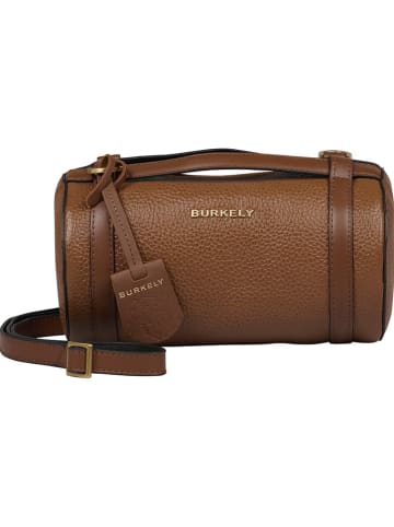 Burkely Leder-Umhängetasche in Hellbraun - (B)22 x (H)12 x (T)12 cm