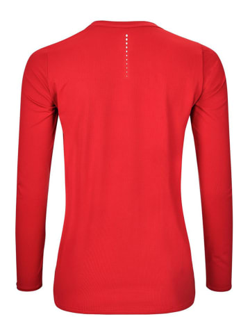 Odlo Lauflongsleeve "Zeroweight Chill-Tec" in Rot