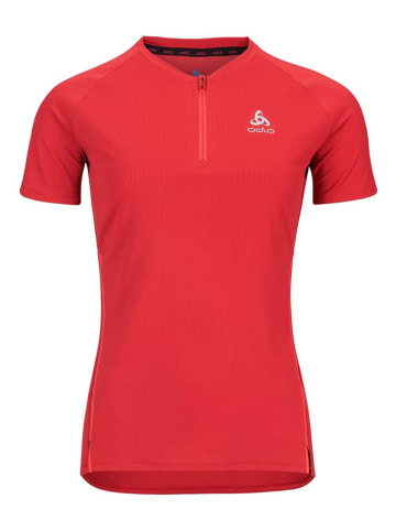Odlo Koszulka "X-ALP" w kolorze czerwonym do biegania