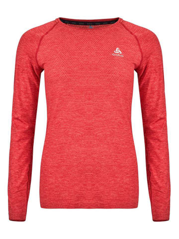 Odlo Koszulka "Essentials Seamless" w kolorze czerwonym do biegania