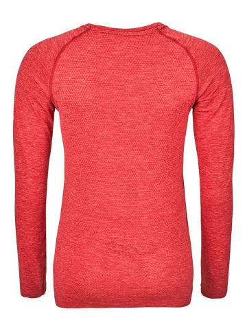 Odlo Hardlooplongsleeve "Essentials Seamless" rood