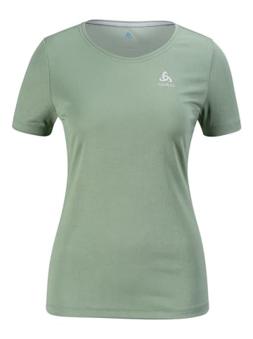Odlo Koszulka funkcyjna "F-Dry" w kolorze zielonym