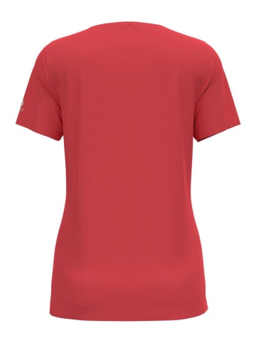 Odlo Koszulka funkcyjna "Ridgeline" w kolorze czerwonym