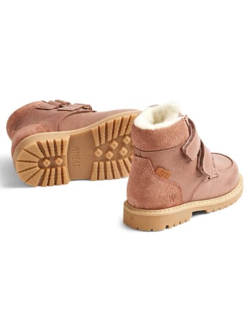 Wheat Leren boots lichtbruin