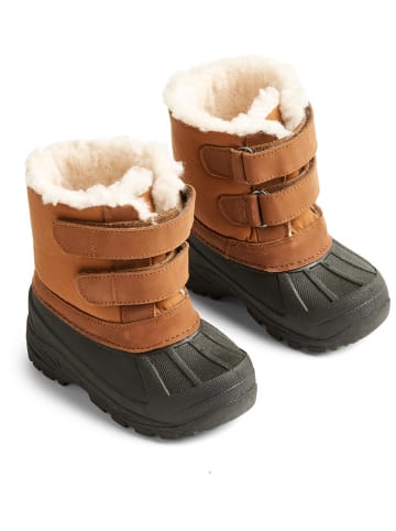 Wheat Winterboots lichtbruin/zwart