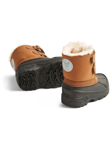 Wheat Winterboots lichtbruin/zwart