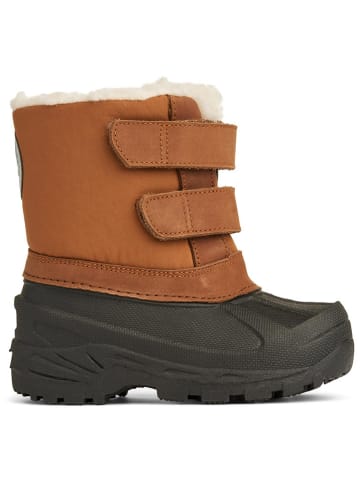 Wheat Winterboots lichtbruin/zwart