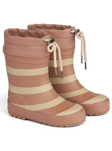 Wheat Rubberlaarzen lichtroze/beige