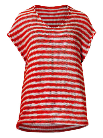 fimfi Shirt in Rot/ Weiß