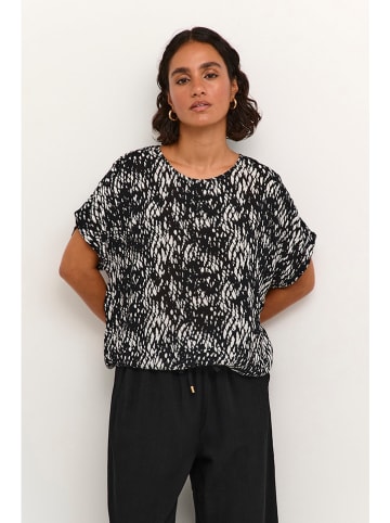 Kaffe Shirt zwart/wit