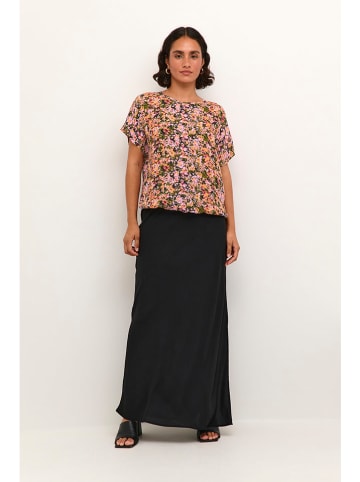Kaffe Shirt in Rosa/ Grün/ Schwarz