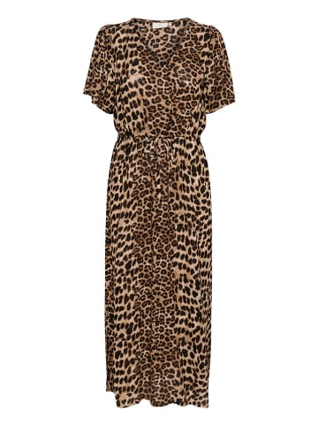 Kaffe Jurk bruin/zwart