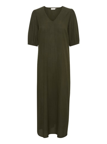 Kaffe Kleid in Dunkelgrün