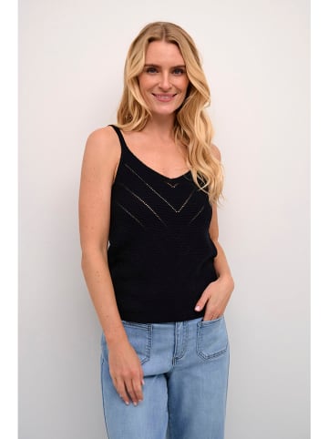 Kaffe Gebreide top zwart