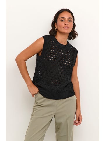 Kaffe Stricktop in Schwarz