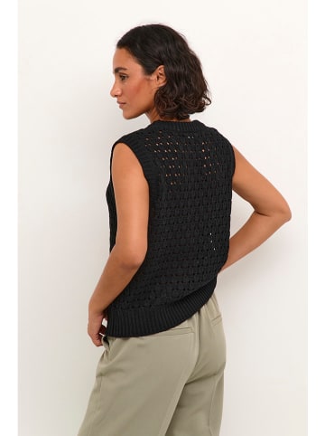 Kaffe Stricktop in Schwarz