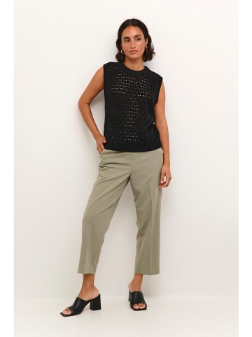 Kaffe Stricktop in Schwarz