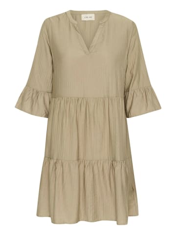Kaffe Kleid in Taupe
