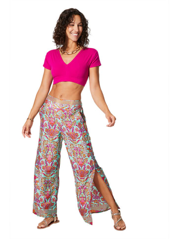 Ipanima Broek turquoise/roze