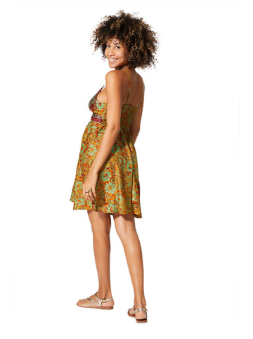 Ipanima Kleid in Orange/ Grün
