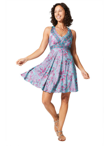 Ipanima Jurk turquoise/roze