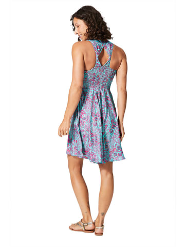 Ipanima Jurk turquoise/roze
