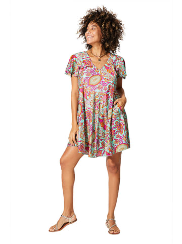 Ipanima Jurk turquoise/roze
