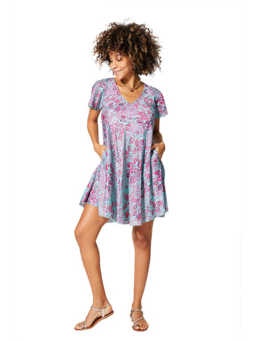 Ipanima Kleid in Türkis/ Pink