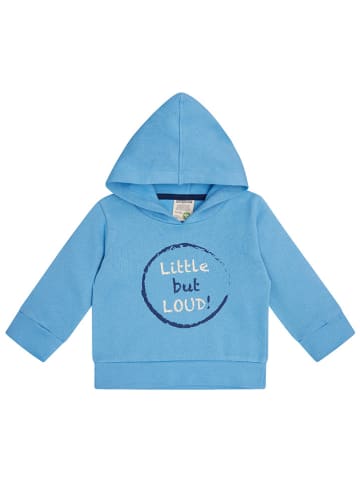 loud + proud Hoodie blauw