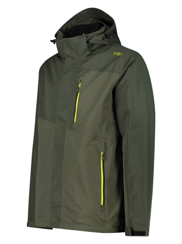 cmp 3-in-1 functionele jas groen/zwart