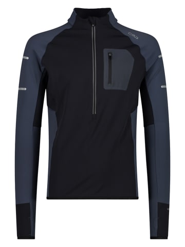 CMP Functioneel shirt zwart/antraciet