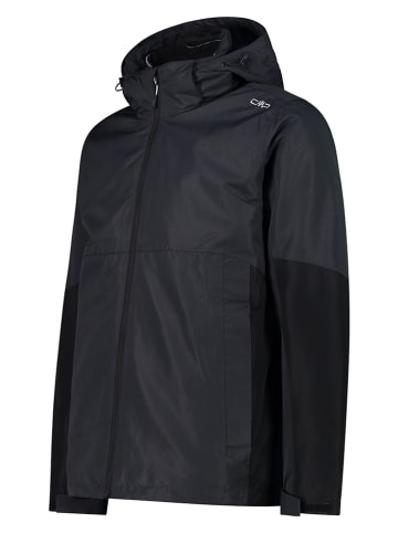 CMP 3in1-Funktionsjacke in Schwarz/ Grau