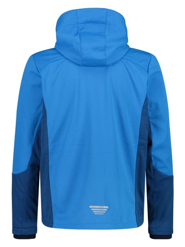 CMP Softshelljas blauw