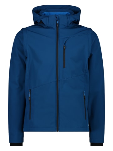 CMP Softshelljas blauw