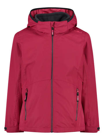 CMP 3-in-1 functionele jas rood/zwart
