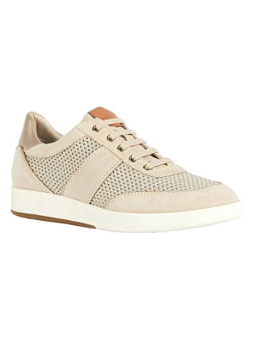 Geox Leder-Sneakers "Meleda" in Beige
