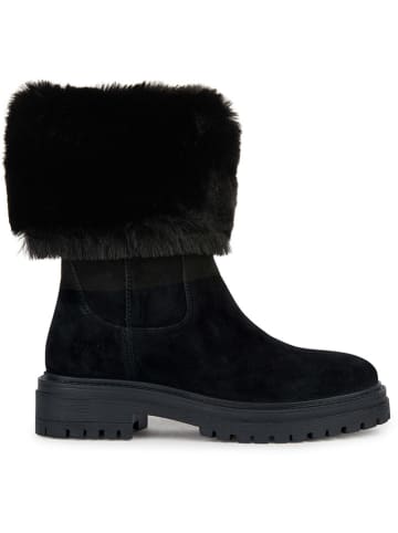 Geox Leder-Boots "Iridea" in Schwarz