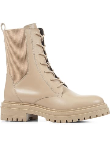 Geox Leder-Stiefeletten "Iridea" in Beige