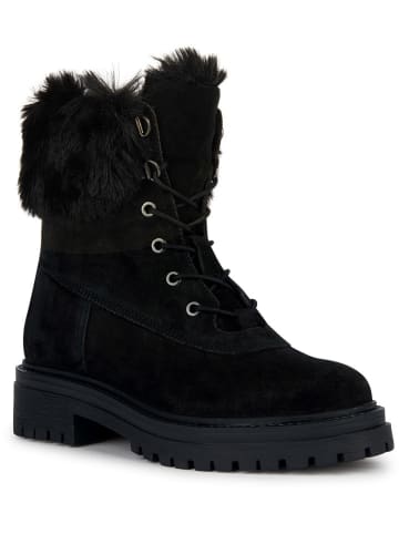 Geox Leren boots "Iridea" zwart