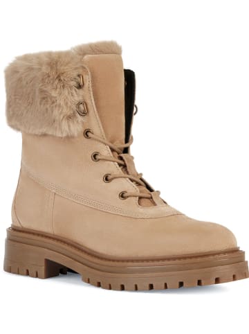 Geox Leren boots "Iridea" lichtbruin